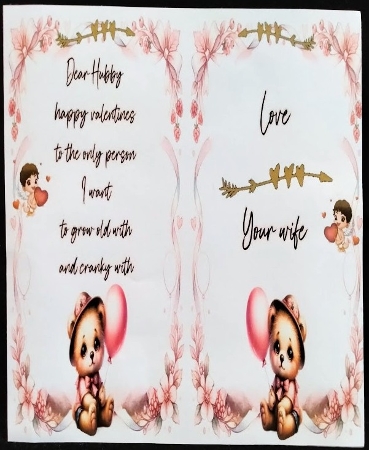Valentines Cute Teddy 14 by Margarette Blakeborough