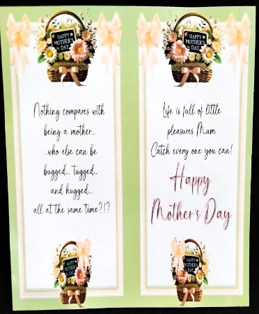 Mothers Day 7x7 Card Topper set by Margarette Blakeborough