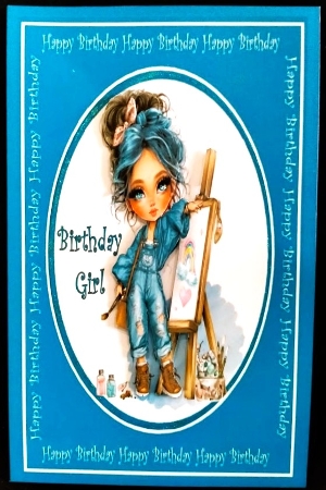 Little Artist by Margarette Blakeborough