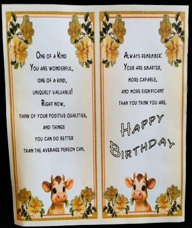DD FUNNY BIRTHDAY A4 20 by Margarette Blakeborough