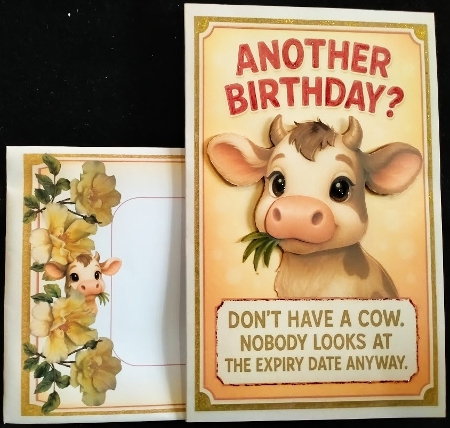 DD FUNNY BIRTHDAY A4 20 by Margarette Blakeborough
