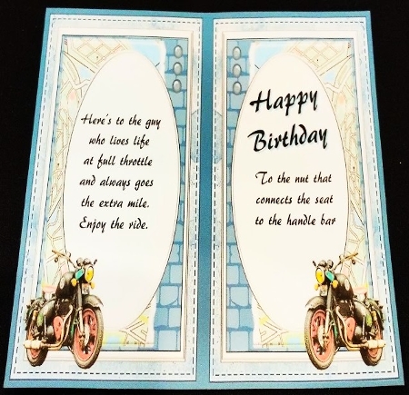 Vintage Biker by Margarette Blakeborough