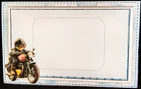 Vintage Biker by Margarette Blakeborough