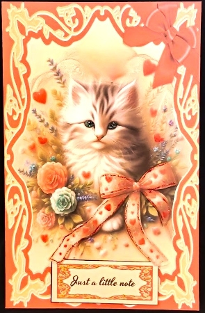 Valentine Quick N Easy set 5 (5x7Cards) by Margarette Blakeborough