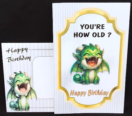 Crazy Birthdays Bumper Kit 98 - 9 page bumper kit - card fronts, decoupage, inserts, made by boxes, images for back of card, preview by Margarette Blakeborough