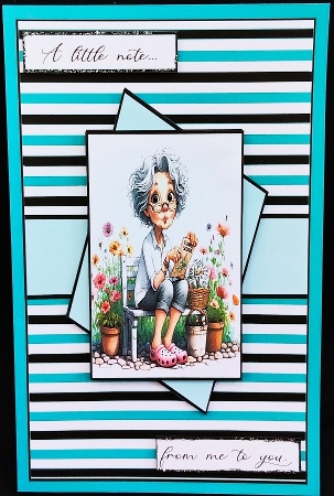 Me and my Garden  by Margarette Blakeborough