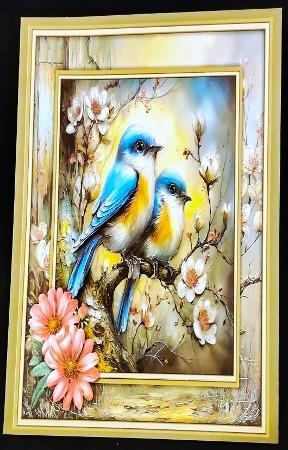 Bleu Birds - Mini Kit 6x6 by Margarette Blakeborough