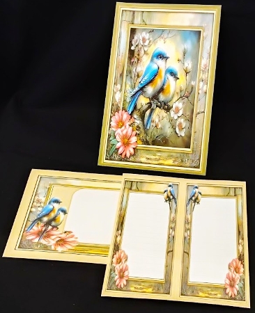 Bleu Birds - Mini Kit 6x6 by Margarette Blakeborough