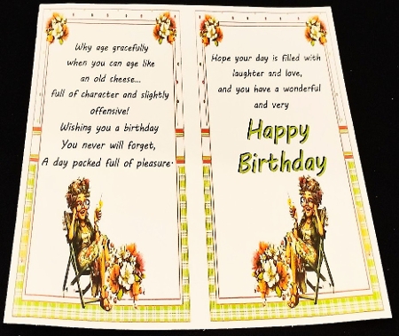 7x7 Getting older choice of four mini kit by Margarette Blakeborough