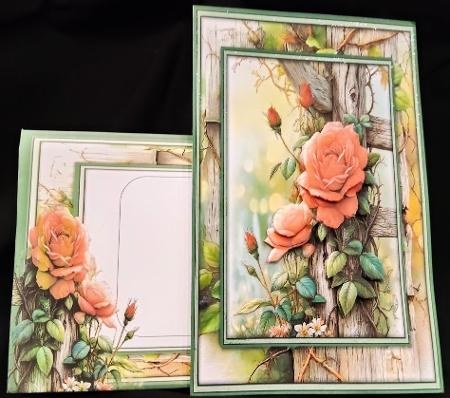 Botanical Roses - Mini Kit 6x6 by Margarette Blakeborough