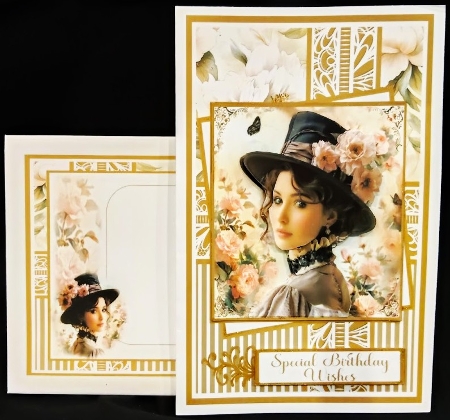 Vintage Ladies Mini Kit 5x7 (3) Plus Bonus by Margarette Blakeborough