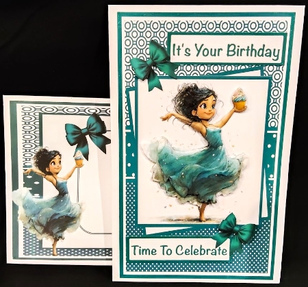 Birthday Celebrations #2 Mini Kit 5x7 (3) Plus Bonus by Margarette Blakeborough