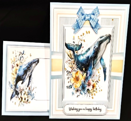 Floral Humpback by Margarette Blakeborough