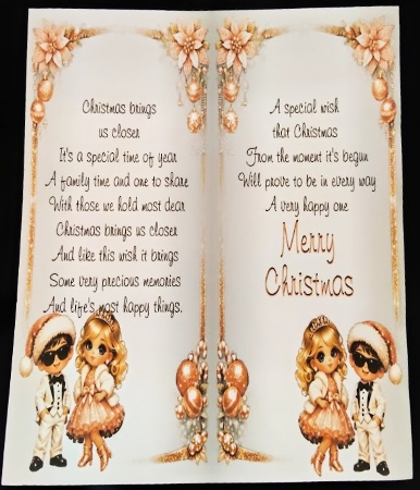 DD GOLDEN CHRISTMAS A4 136 by Margarette Blakeborough