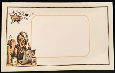 Online Shopping Queen Mini Kit by Margarette Blakeborough
