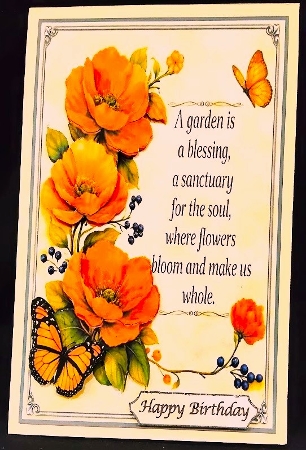 Where flowers bloom 5x7 by Margarette Blakeborough