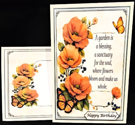 Where flowers bloom 5x7 by Margarette Blakeborough