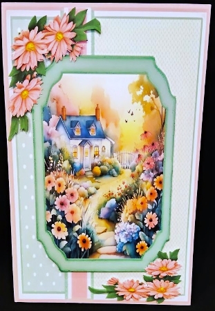Country Cottage Garden by Margarette Blakeborough