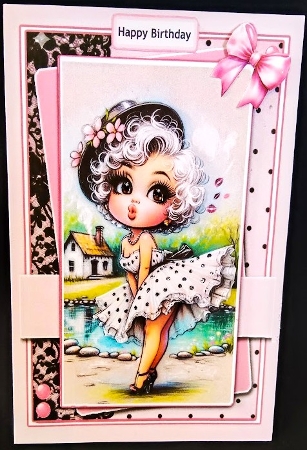 5x7 ~ Birthday Kisses by Margarette Blakeborough