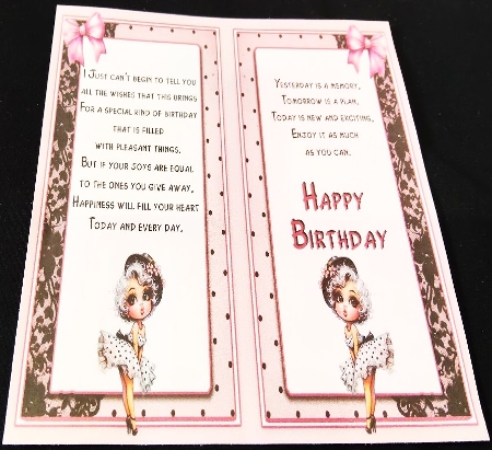 5x7 ~ Birthday Kisses by Margarette Blakeborough