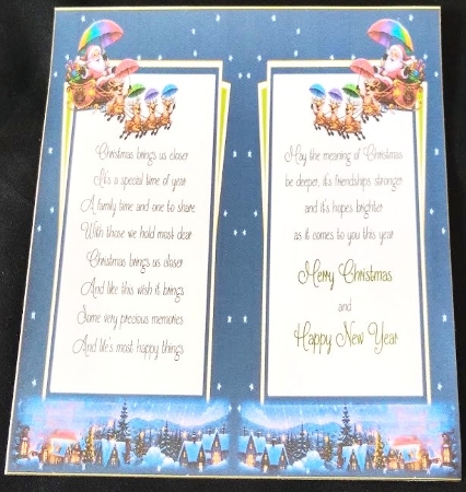Santas Weather Funnies Fold Back Kit-1 by Margarette Blakeborough