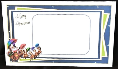 Santas Weather Funnies Fold Back Kit-1 by Margarette Blakeborough