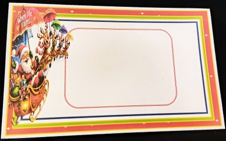 Santas Weather Funnies Fold Back Kit-2 by Margarette Blakeborough