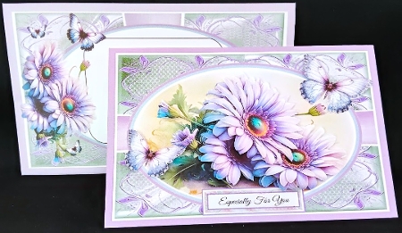 Pastel Blooms 3 Mini Page Kit by Margarette Blakeborough