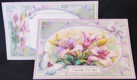 Pastel Blooms 3 Mini Page Kit by Margarette Blakeborough