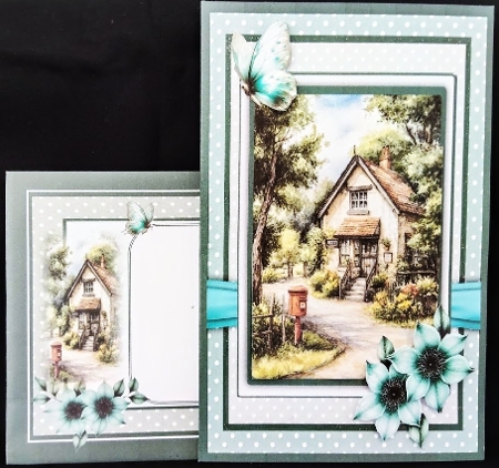 A Country Village Post-Box by Margarette Blakeborough