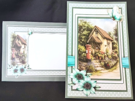 A Country Village Post-Box by Margarette Blakeborough