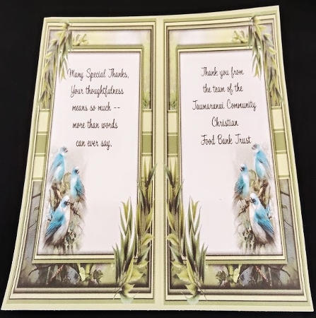 Bleu Birds 2 - Mini Kit 6x6 by Margarette Blakeborough