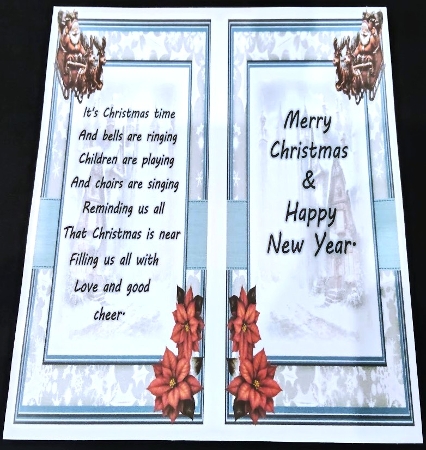 Santas on his way by Margarette Blakeborough