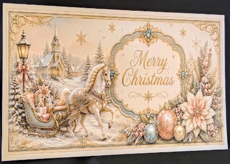 Winter Jewels DL Card-Kit-2 by Margarette Blakeborough