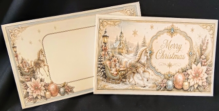 Winter Jewels DL Card-Kit-2 by Margarette Blakeborough