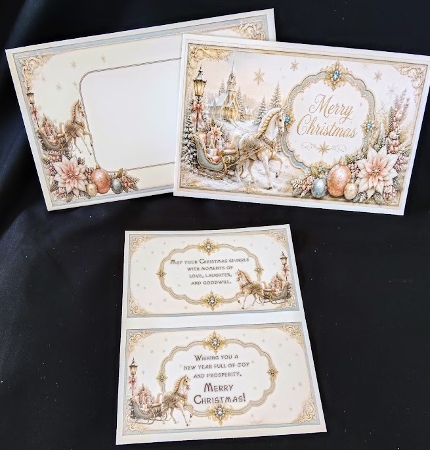 Winter Jewels DL Card-Kit-2 by Margarette Blakeborough