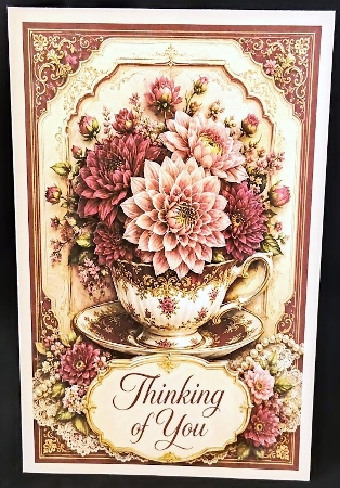  Floral Thinking of you   by Margarette Blakeborough