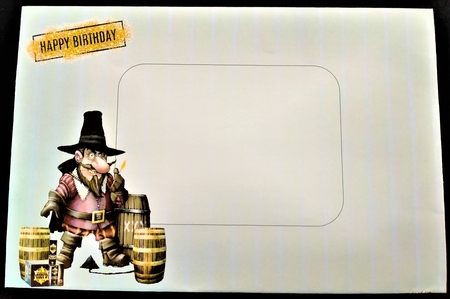 Funny Male Birthday Card - here's the Match by Margarette Blakeborough