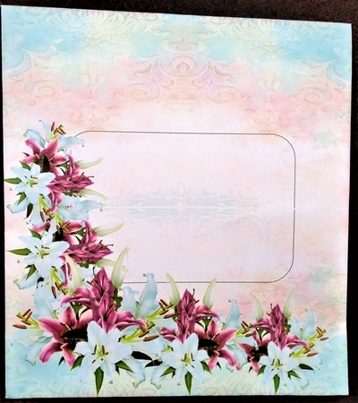 Everlasting Bouquet Easel - Lily by Margarette Blakeborough