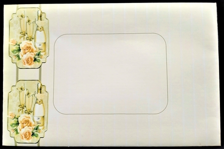 No Holes Fold Golden Wedding Anniversary Mini Kit by Margarette Blakeborough