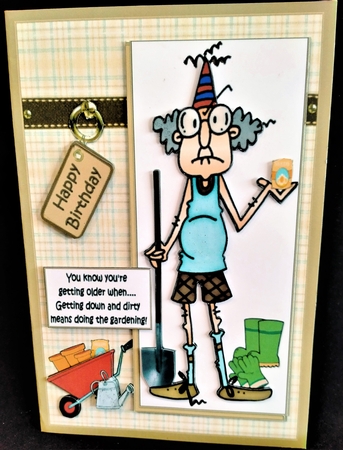 Selaction of Four Gus Birthday Toppers by Margarette Blakeborough