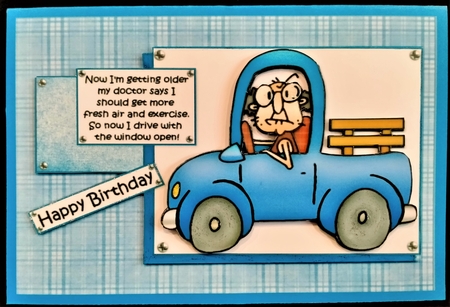 Selaction of Four Gus Birthday Toppers by Margarette Blakeborough