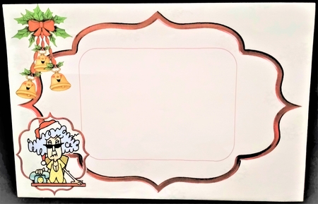 Santa Just Called Stella Quick Card by Margarette Blakeborough