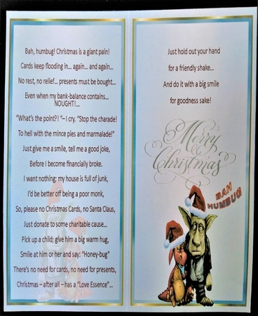 Bah Humbug Pals by Margarette Blakeborough