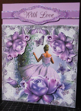 Beautiful Lilac Dress Beauty by Margarette Blakeborough