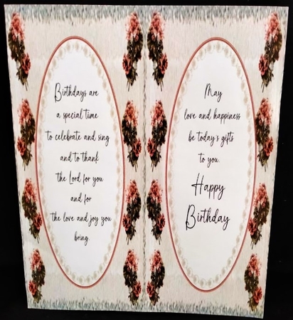 Philippians 4:13 - 8x8 Topper & 3 Smaller Tags/toppers 2 by Margarette Blakeborough