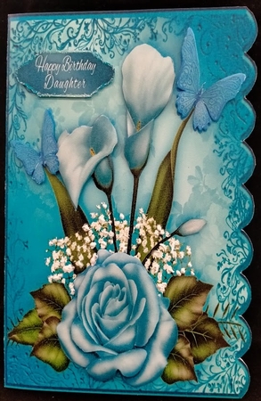 Blue Blend Floral Mini Kit by Margarette Blakeborough