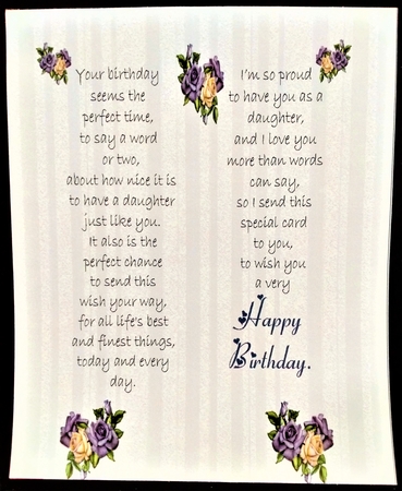 Purple Ladies Boot Shaped Card Mini Kit Plus Gift Card by Margarette Blakeborough