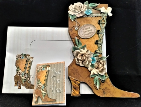 Champagne Harvest Ladies Boot Minit Kit Plus Gift Card by Margarette Blakeborough