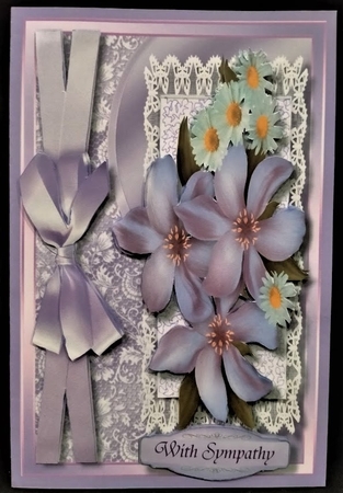 Beautiful Clematius and Daisy's by Margarette Blakeborough